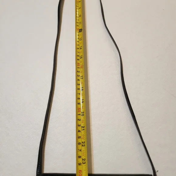 Vintage HOBO Black Leather Crossbody Bag EUC - Picture 14 of 15